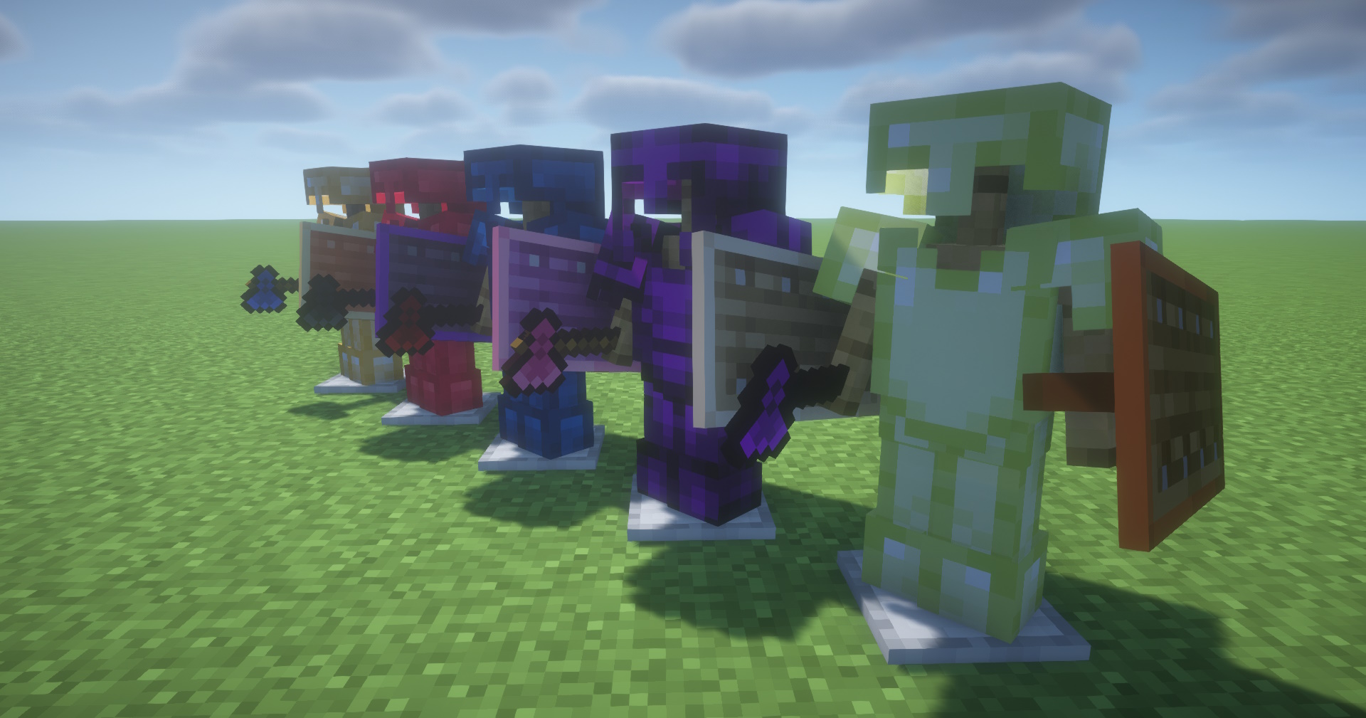 Arcane Armory materials and equipment preview screenshot