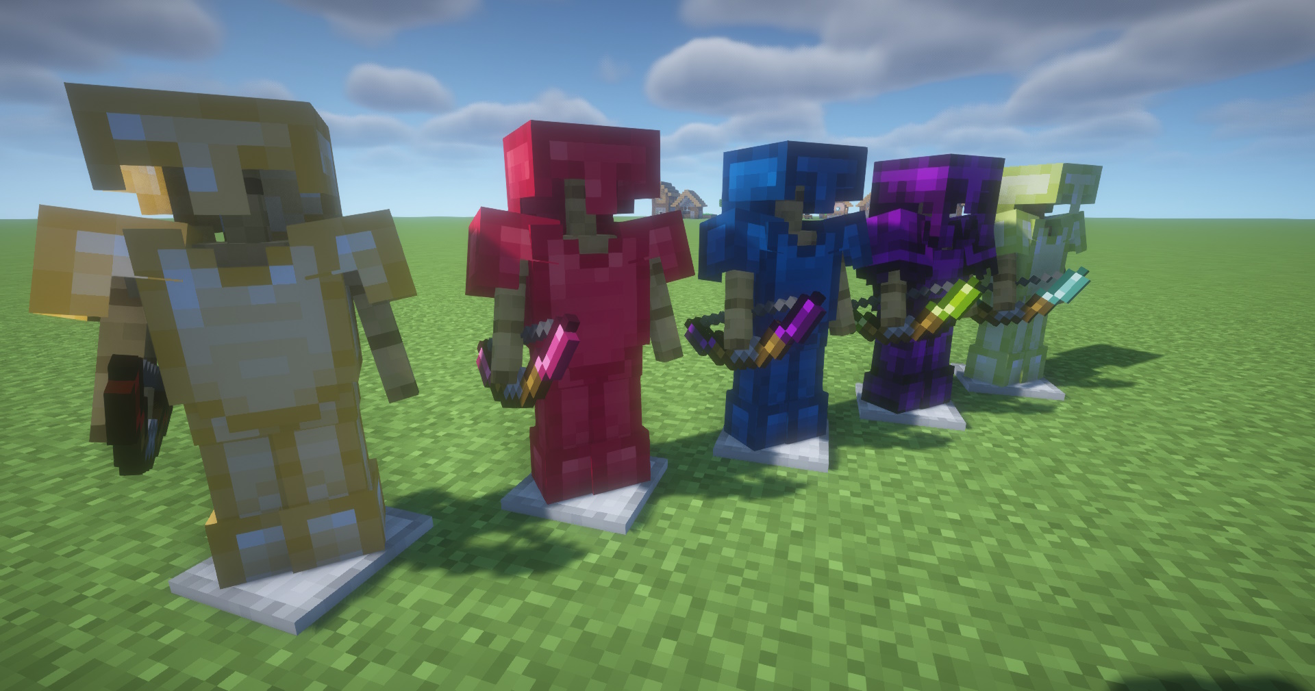 Arcane Armory world and block preview screenshot